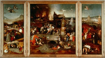The Temptation of Saint Anthony by Hieronymus Bosch